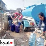 Alam Sukmajaya Bantu Air Bersih Untuk Warga Terdampak Banjir Rob