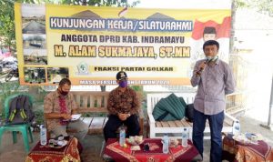 Anggota DPRD Kabupaten Indramayu, M. Alam Sukmajaya, ST, MM Reses Ke Desa Patrol Lor