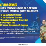 PT Pertamina RU VI Balongan Raih Prestasi Pada Ajang Annual Pertamina Quality Awards 2020