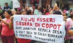 Demo Warga Desa Tersana Terkesan Pembiaran, Seorang Ánggota DPRD Jawa Barat Perihatin