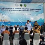 Kunjungan Kerja Mentri KP Edhy Prabowo Di Kabupaten Indramayu Provinsi Jawa Barat