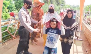 Polsek Cikedung Bersama Tim Gabungan Patroli Obyek Wisata Situ Bolang