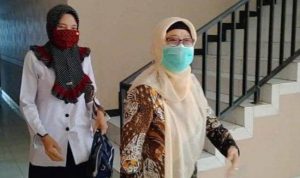 Mantan Bupati Anna Sophanah Diperiksa Di Kejari Indramayu