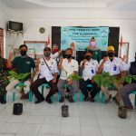 KKN Mahasiswa STKIP NU Indramayu Lakukan Gerakan Penghijauan 200 Pohon