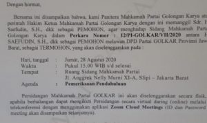 Syaefudin Optimis Musda X Disahkan