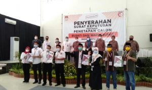 KPU Tetapkan Empat Pasangan Calon Bupati Dan Wakil Bupati Indramayu