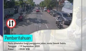 Jalan Ahmad Yani Akan Kembali 2 Arah