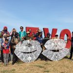 Dapat Rekor MURI Pendamping Desa Terbangkan Layangan Batik Khas Indramayu