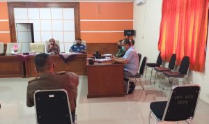 KPU Indramayu lakukan Rakor pembentukan KPPS dengan Protokol Kesehatan