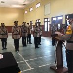 Kapolres Indramayu Pimpin Proses Sertijab Tiga Pejabat Utama Polres Indramayu