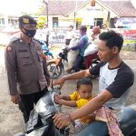 Polsek Terisi Bersama TNI Dan Pol PP Kembali Lakukan Imbauan Protokol Kesehatan