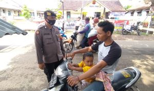 Polsek Terisi Bersama TNI Dan Pol PP Kembali Lakukan Imbauan Protokol Kesehatan