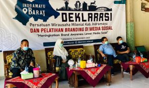Deklarasi PERWIRA Milenial di Indramayu Barat: Tingkatkan Skill Branding