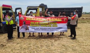 Polsek Sukagumiwang Gelar Deklarasi Damai Untuk Pilkada