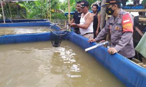Kapolsek Cikedung Lakukan Monitoring Tindak Lanjut Program Kampung Tangguh Lembur Tohaga Lodaya