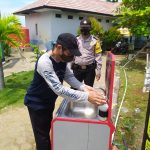 Polsek Balongan Edukasi Prokes Covid-19 Di Wisata Pantai Balongan Indah