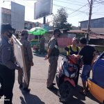 Polsek Haurgeulis Bersama Koramil dan Satpol PP Lakukan Operasi Yustisi Pendisiplinan Protokol Kesehatan