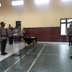 Kapolres Indramayu Pimpin Upacara Sertijab KaSat Reskrim dan Dua Kapolsek Yang Baru