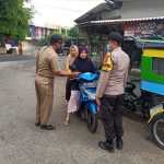 Polsek Karangampel Bersama TNI dan Satpol PP Kembali Edukasi Prokes 3M Pada Masyarakat