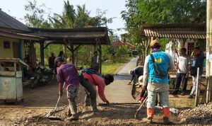 Desa Tawangsari realisasikan Anggaran DD Tahap II Untuk Pembangunan Jalan Rabat Beton