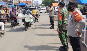 Polsek Gabuswetan Bersama Koramil dan Satpol PP Laksanakan Giat Ops Yustisi