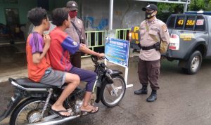 Polsek Cikedung Jajaran Polres Indramayu Polda Jabar Kembali Laksanakan Ops Yustisi Penggunaan Masker
