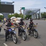 Pasca Pilkada Tahun 2020, Sat Sabhara Polres Indramayu Jajaran Polda Jabar Patroli Sepeda Motor