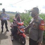 Sebanyak 30 Pelanggar Prokes Terjaring Ops Yustisi Yang Dilaksanakan Polsek Cantigi