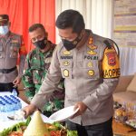 Kapolres Indramayu Lakukan Pengecekan Sekaligus Meresmikan Pos Pam Rest Area KM 130 A  dalam rangka Ops Lilin Lodaya Tahun 2020