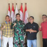 Mayjen TNI Joko Warsito Sambangi Markas SMSI