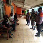 Polsek Sindang Jajaran Polres Indramayu Polda Jabar Bersama Koramil Himbau Pelarangan Hiburan, Pesta Perayaan dan Kerumunan massa