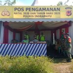 Polsek jajaran Polres Indramayu Bersama TNI Semakin Tingkatkan Pos Pengamanan Nataru