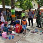 Polsek Terisi Jajaran Polres Indramayu Polda Jabar Himbau Warga Tentang Pelarangan Hiburan, Pesta Perayaan Dan, Kerumunan Massa
