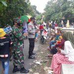 Polsek Sukagumiwang Bersama Koramil Kertasmaya Sampaikan Imbauan Maklumat Kapolri
