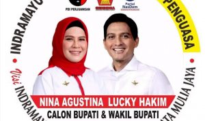 Pilkada Indramayu Paslon Nina Lucky Menang