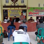 Kapolsek Cantigi Iptu Heriyanto Bersama Forkopimcam Monitoring Musrenbang Desa Cantigi Kulon