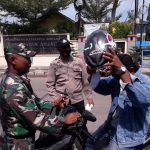 Polsek Anjatan Jajaran Polres Indramayu Bersama TNI Serta Satpol PP Kembali Laksanakan Giat Ops Yustisi