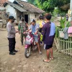 Polsek Cantigi Bersama Koramil Laksanaan Giat Ops Yustisi Gabungan TNI-POLRI Polsek Cantigi serta sosialisai Prokes