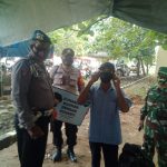 Polsek Sindang Bersama Koramil Kembali Gelar Ops Yustisi Penggunaan Masker