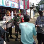 Polsek Anjatan bersama Tiga Pilar Kecamatan Anjatan Terapkan AKB dalam Ops Yustisi Pada Pengguna Jalan