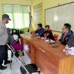 Polsek Cantigi Kawal Penyaluran BST Tahap Sepuluh