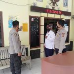 Polsek Cantigi Pasang Himbauan AKB di Sejumlah Tempat