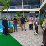 Polsek Sliyeg Bersama Koramil dan Satpol PP Sosialisasikan PSBM di Tempat Wisata