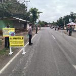 Polsek Gantar Bersama TNI Serta Satpol PP Laksanakan Ops Yustisi Dalam Rangka PSBM