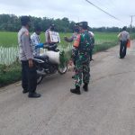 Polsek Cantigi Laksanakan Giat Rutin Ops Yustisi Gabungan TNI-Polri