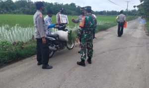 Polsek Cantigi Laksanakan Giat Rutin Ops Yustisi Gabungan TNI-Polri