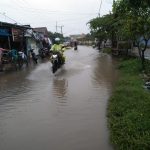 Ruas Jalan Desa Pondoh Terendam Banjir