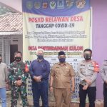 Kapolsek Sindang Hadiri Pembentukan Posko Satgas Desa Panyindangan Kulon dan Bimtek Sop Pencegahan Covid-19