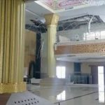 Plafon Masjid Islamic Center Indramayu Jebol