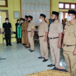 Camat Juntinyuat Resmi Lantik 7 Pejabat Kuwu
